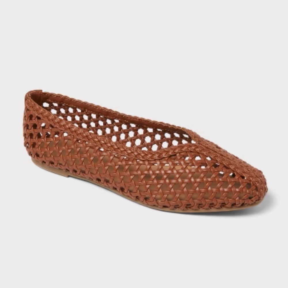 Target Woven Ballet Flat - Brown